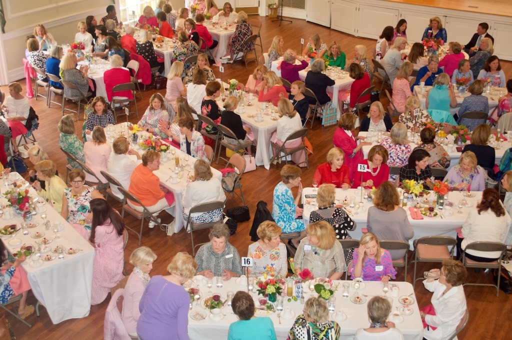 Members attending a luncheon